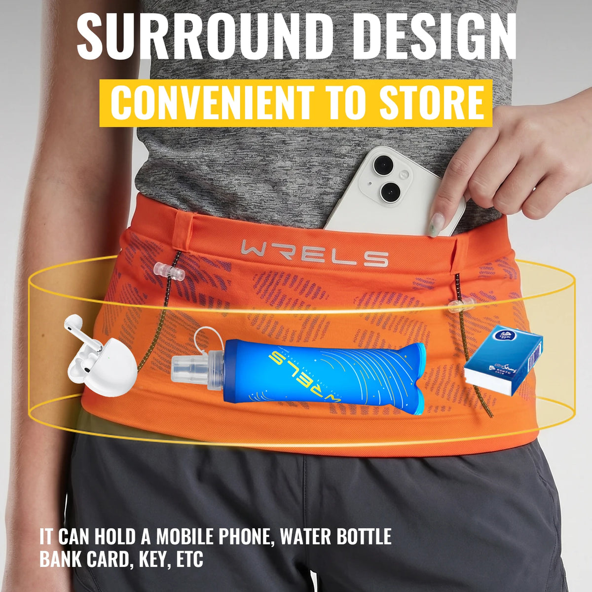 Hiking Waist Pack with Bottle Holders - Trail Fanny Pack
