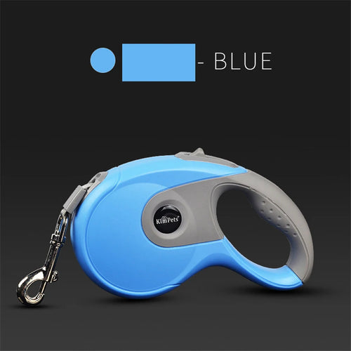 Automatic retractable dog leash - Sky Blue