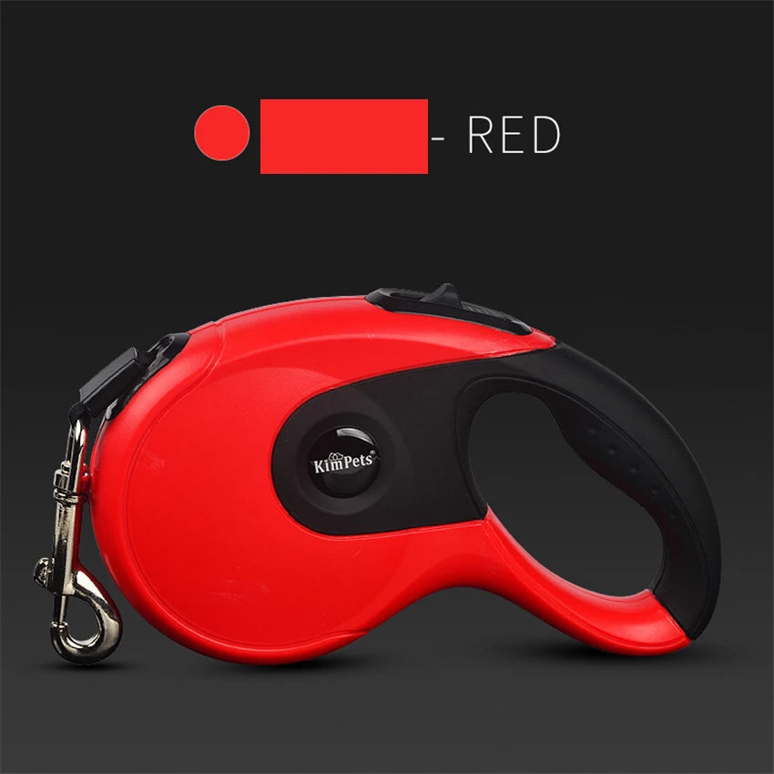 Automatic retractable dog leash - Red