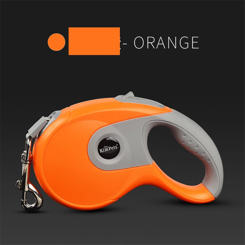 Automatic retractable dog leash - Orange