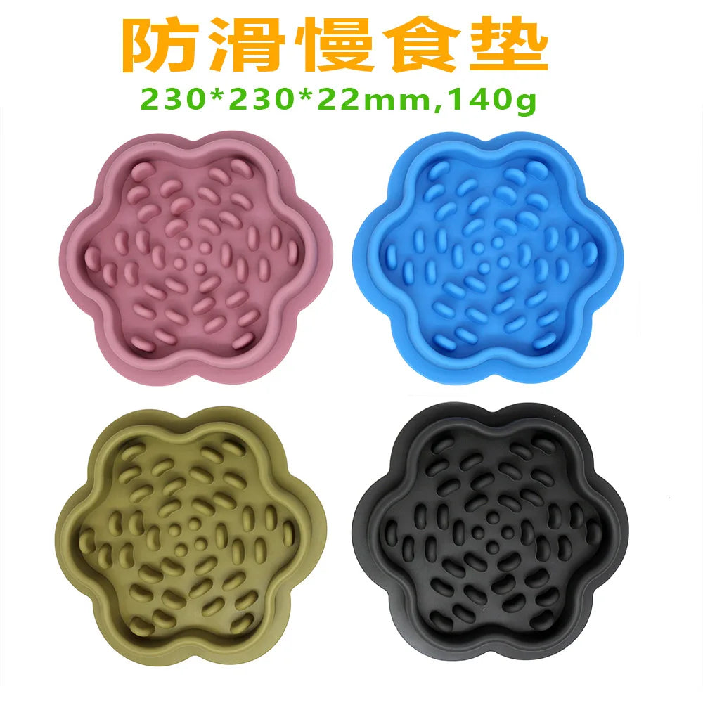 Silicone Lick Mat for Dogs & Cats - Slow Feeder Calming Pad
