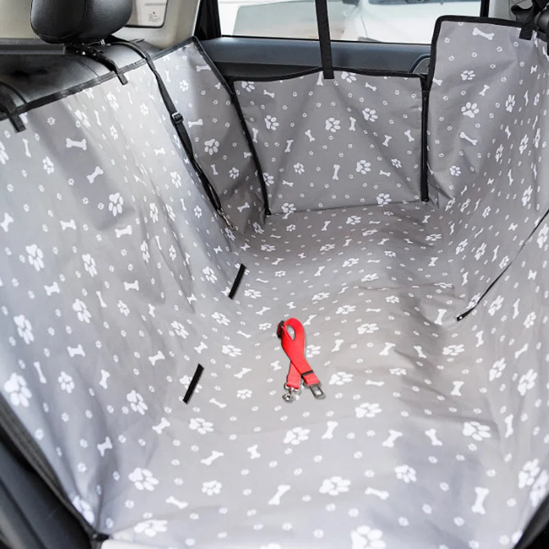 Waterproof Dog Car Seat Cover - Back Seat Hammock