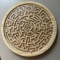 Large Wooden Balance Maze - Dual-Sided Bamboo Board