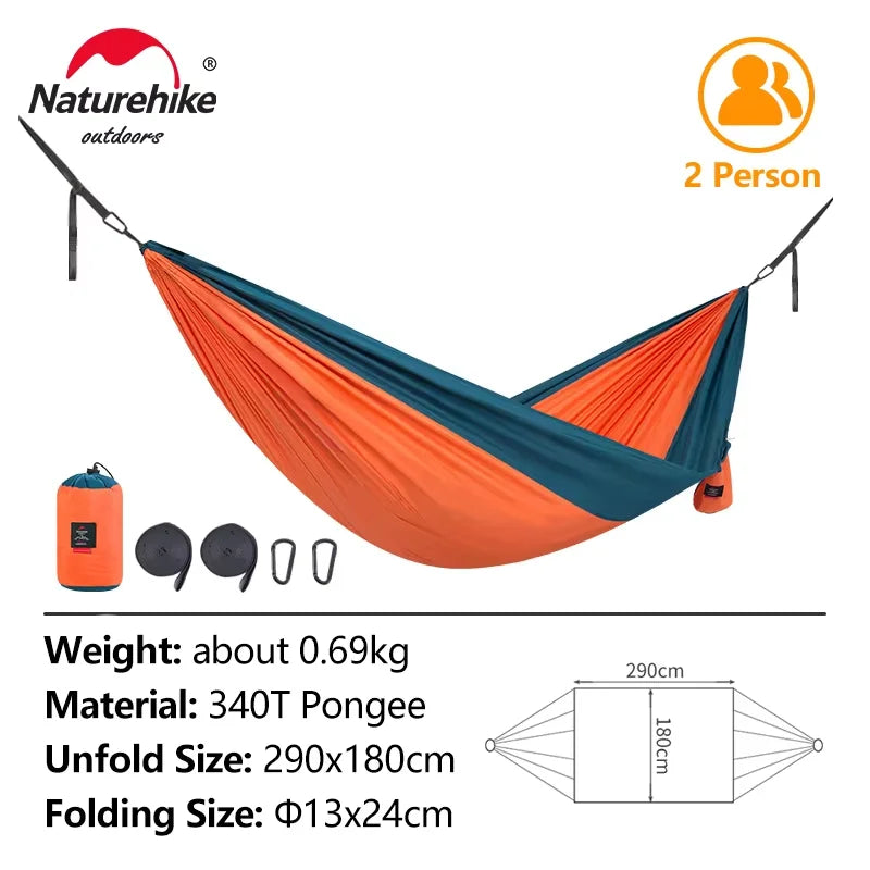 Ultralight Camping Hammock - 1 & 2 Person
