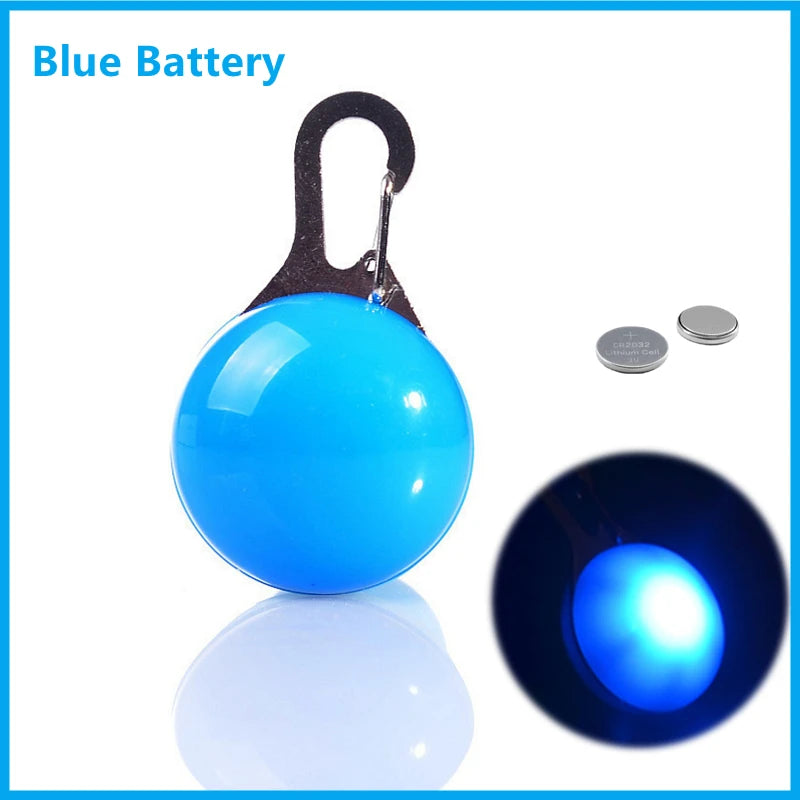 LED Light-Up Dog Collar - USB Rechargeable Safety Collar