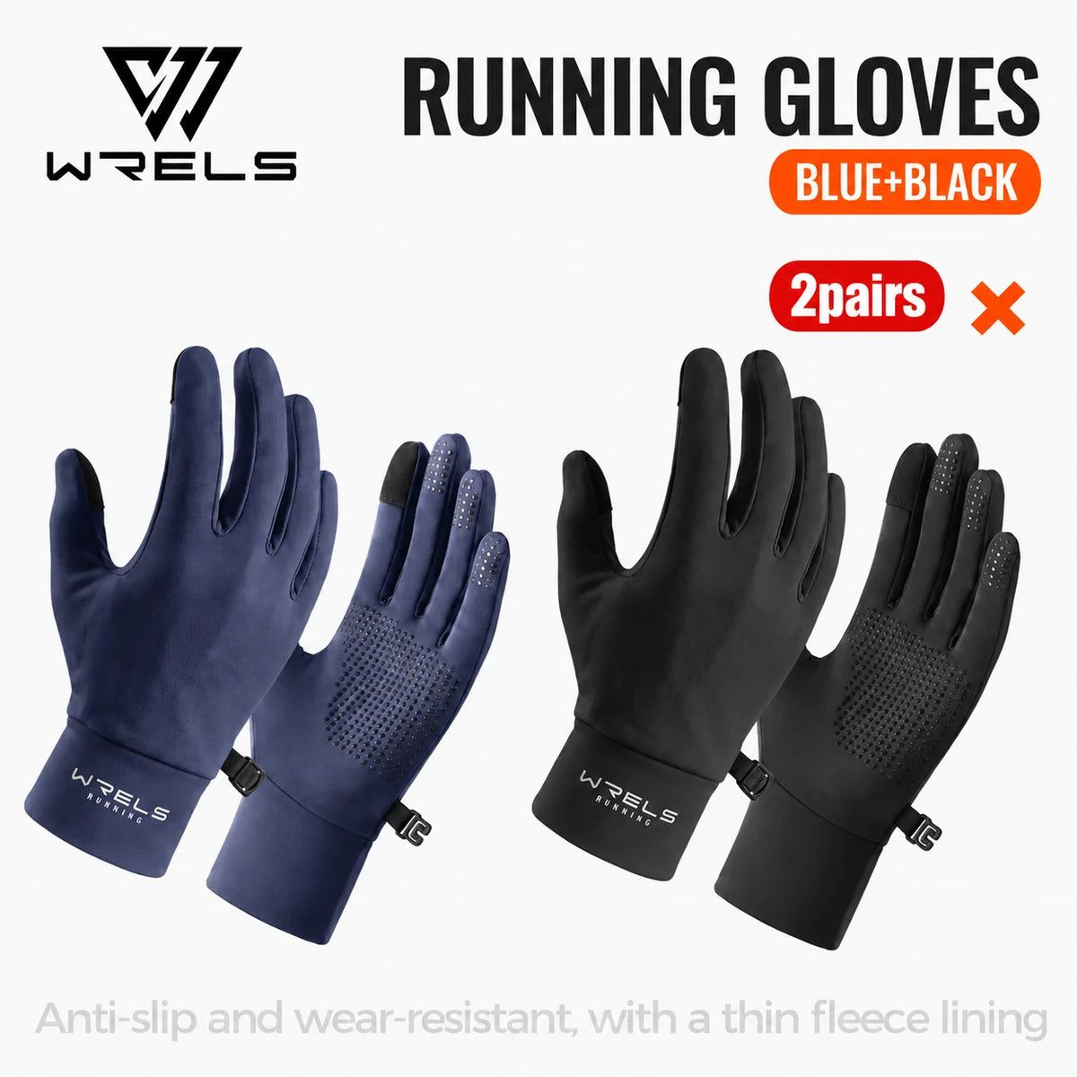 Thermal Hiking Gloves - Touchscreen Anti-Slip Liners