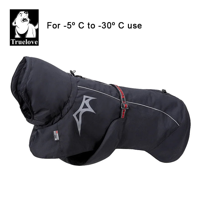 Waterproof Winter Dog Coat - Windproof & Reflective