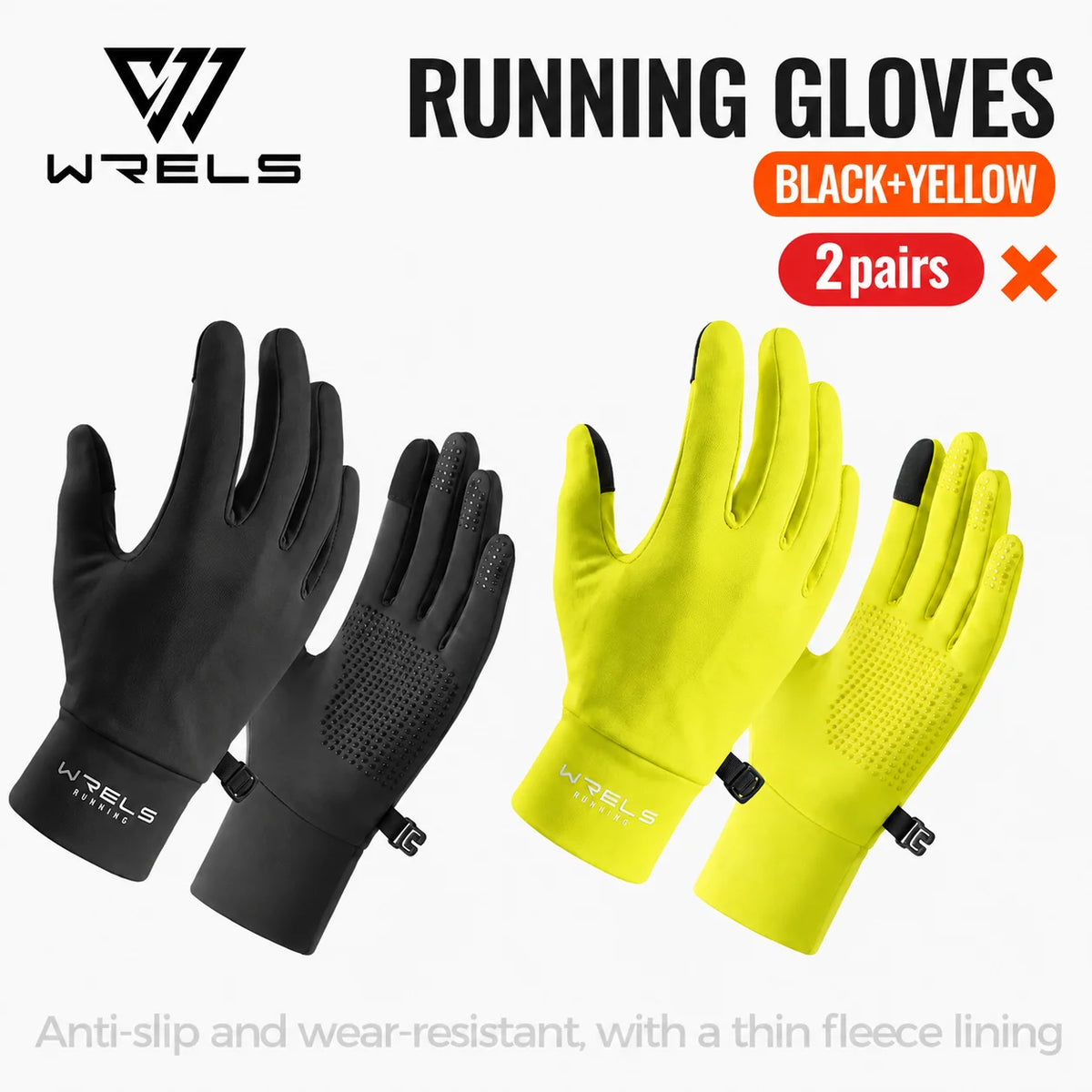 Thermal Hiking Gloves - Touchscreen Anti-Slip Liners
