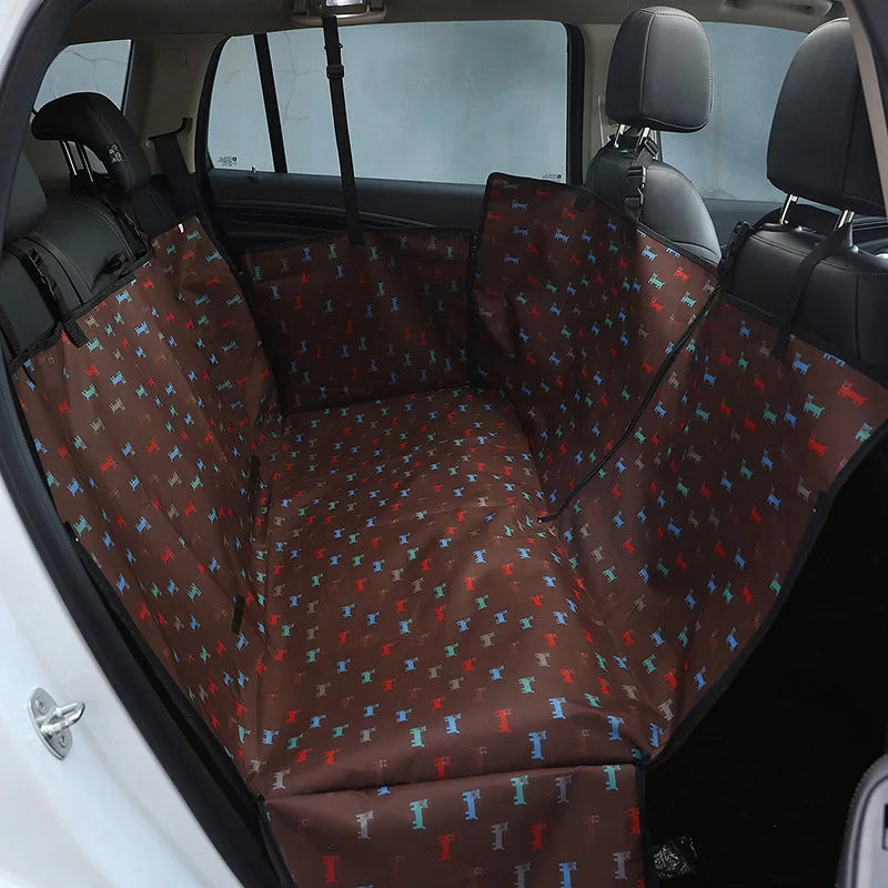 Waterproof Dog Car Seat Cover - Back Seat Hammock