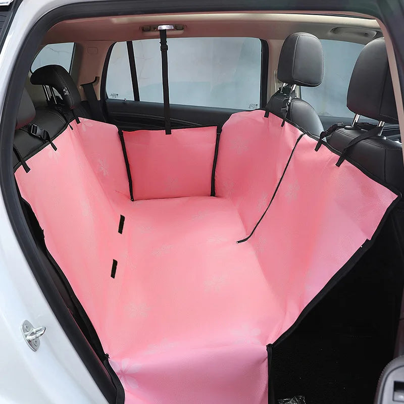 Waterproof Dog Car Seat Cover - Back Seat Hammock