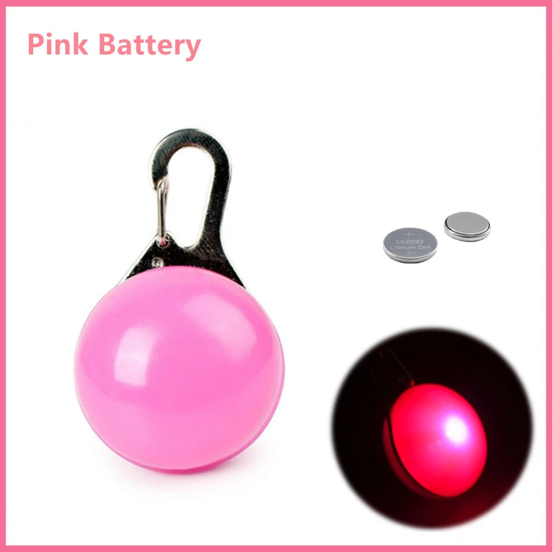 LED Light-Up Dog Collar - USB Rechargeable Safety Collar