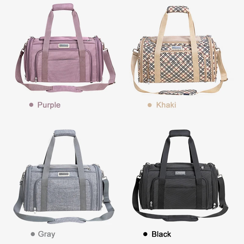 Foldable Pet Carrier Backpack - Travel Carrier for Cats & Small Dogs