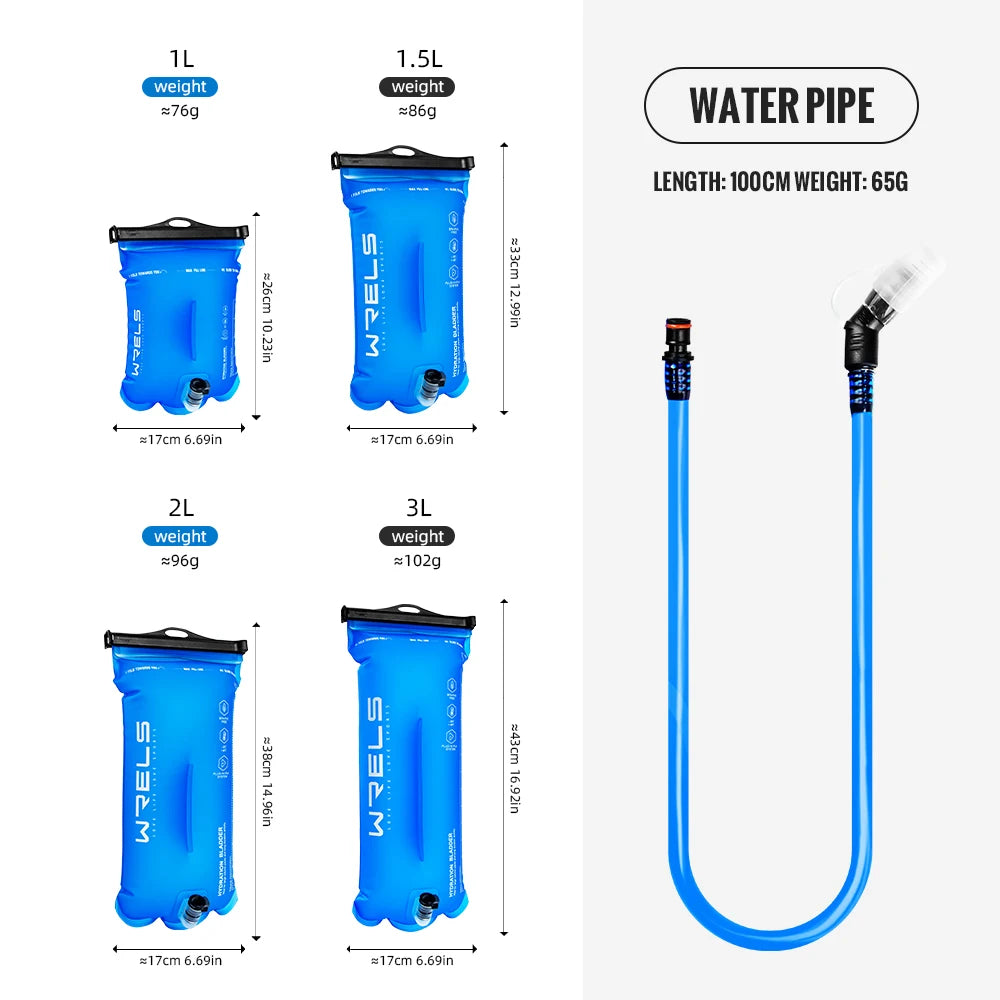 Hydration Bladder - BPA-Free Water Reservoir (1L / 1.5L / 2L / 3L)
