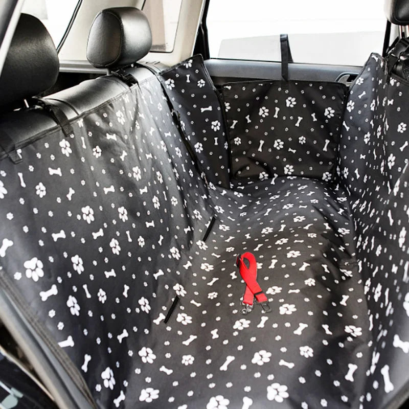 Waterproof Dog Car Seat Cover - Back Seat Hammock