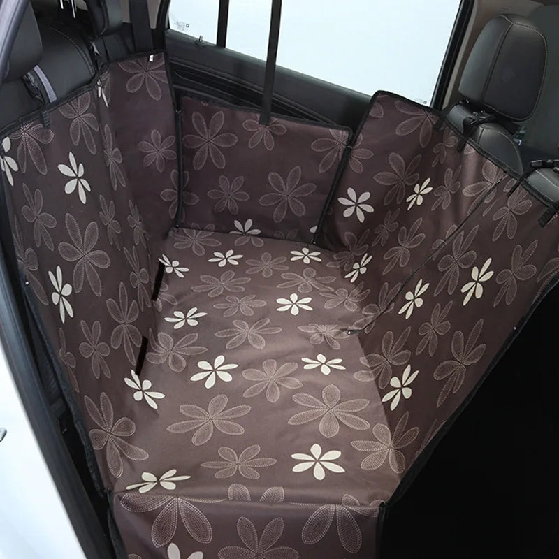 Waterproof Dog Car Seat Cover - Back Seat Hammock