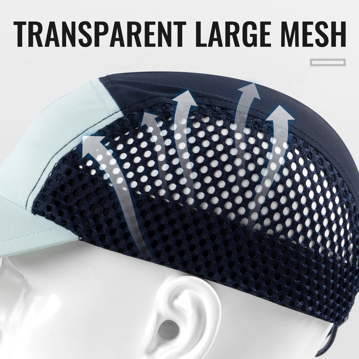 Mesh Sun Cap - Ultralight Quick-Dry Trail Hat