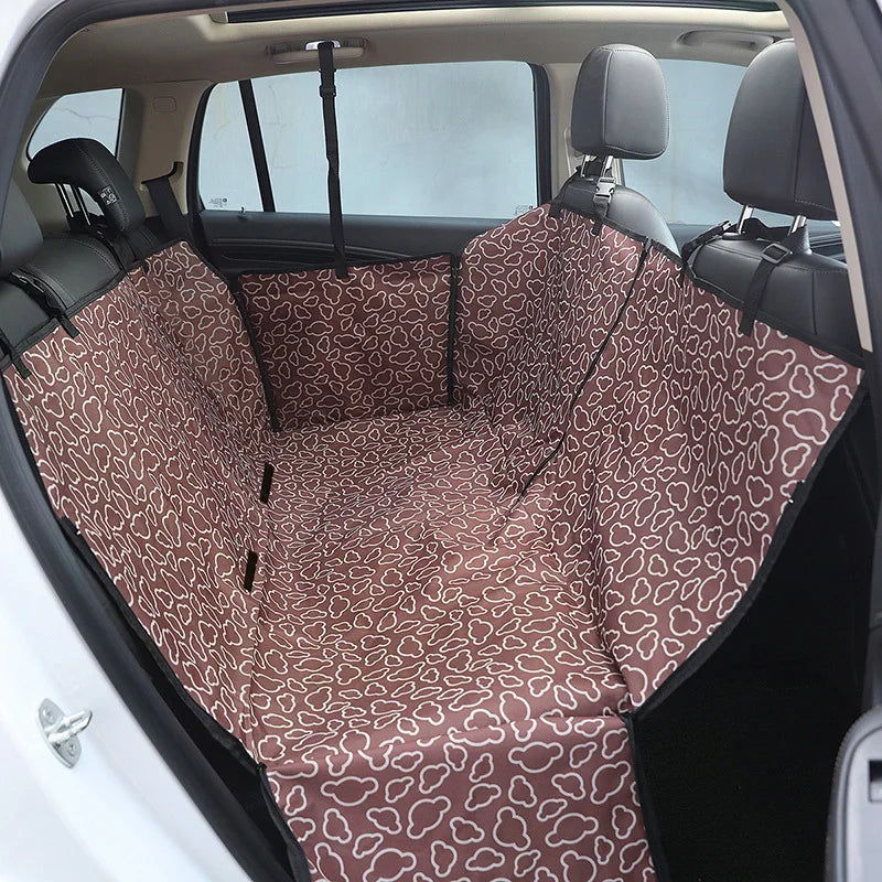 Waterproof Dog Car Seat Cover - Back Seat Hammock