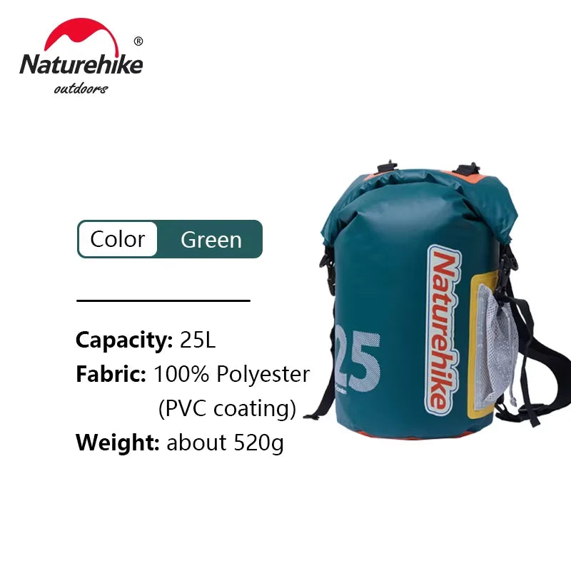 Naturehike Waterproof Dry Bag - Ultralight Wet/Dry Shoulder Bag