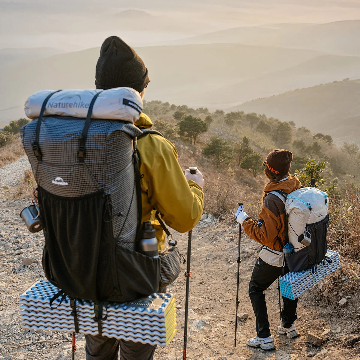 Naturehike Rock 2.0 Aluminum Frame Hiking Backpack - 30L / 45L / 60L