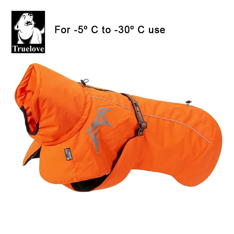 Waterproof Winter Dog Coat - Windproof & Reflective