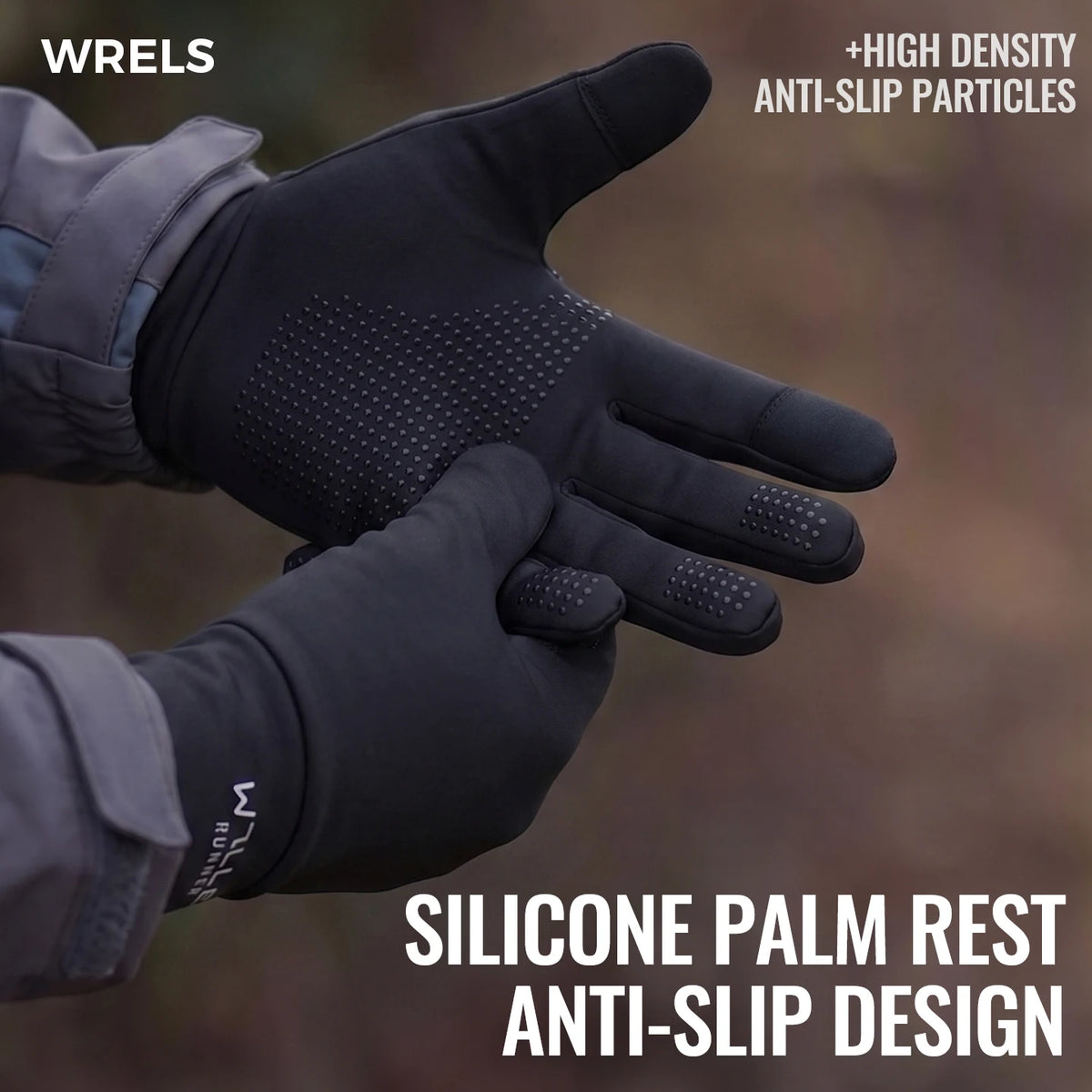 Thermal Hiking Gloves - Touchscreen Anti-Slip Liners