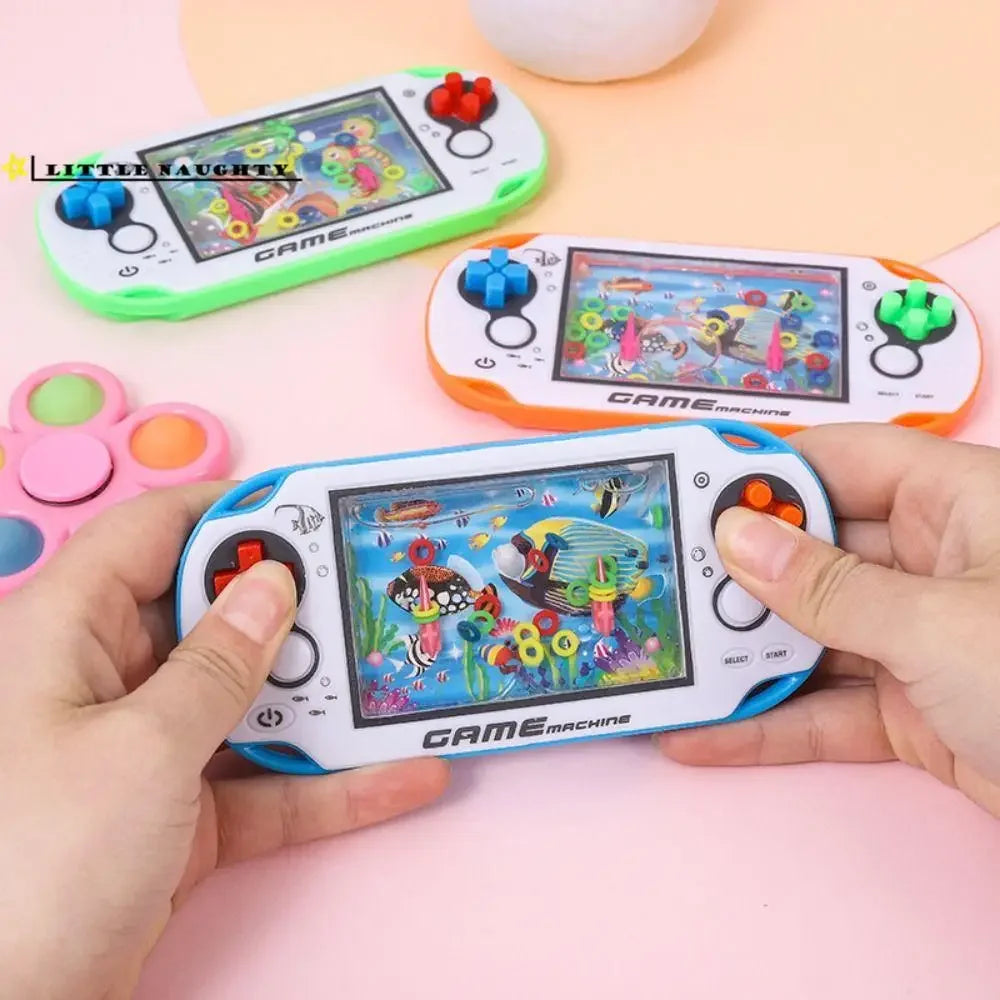 Retro Water Ring-Toss Game - Handheld Classic