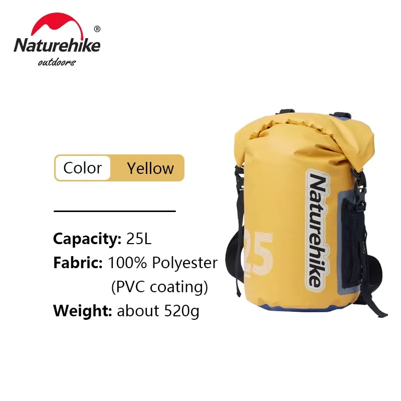 Naturehike Waterproof Dry Bag - Ultralight Wet/Dry Shoulder Bag