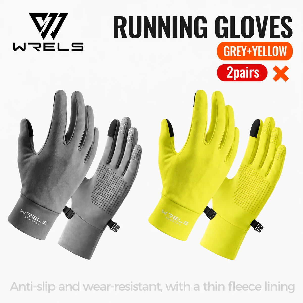 Thermal Hiking Gloves - Touchscreen Anti-Slip Liners