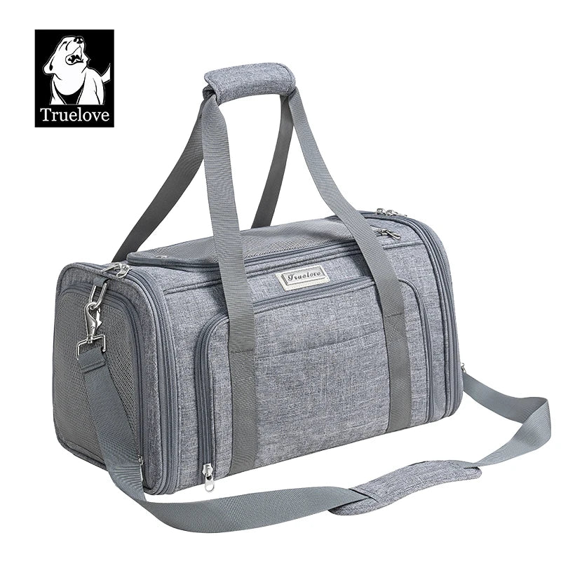 Foldable Pet Carrier Backpack - Travel Carrier for Cats & Small Dogs