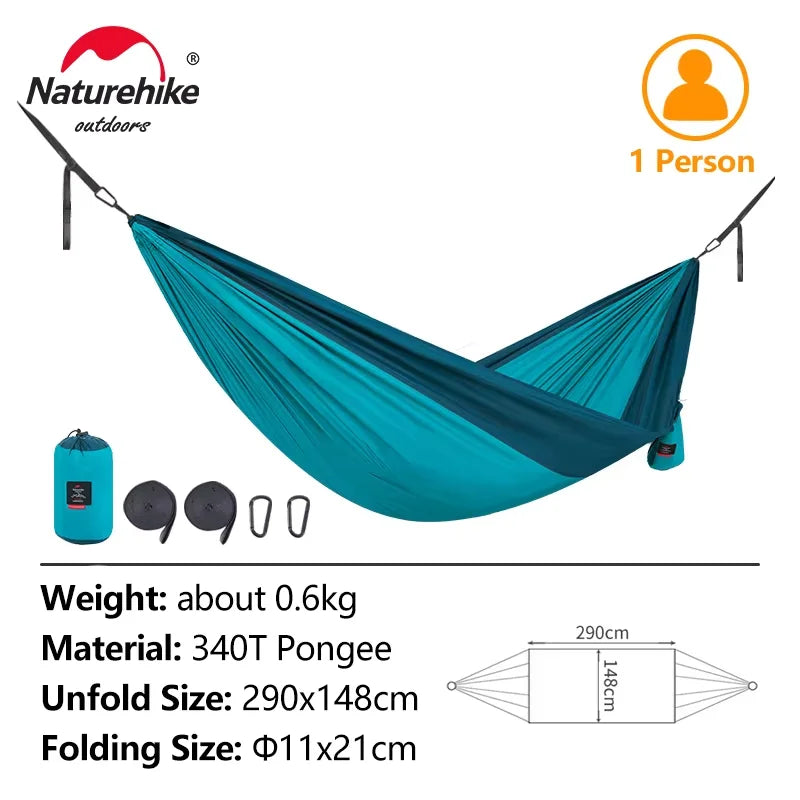Ultralight Camping Hammock - 1 & 2 Person