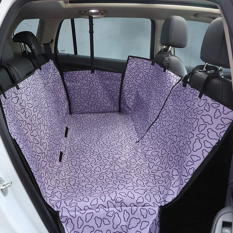 Waterproof Dog Car Seat Cover - Back Seat Hammock