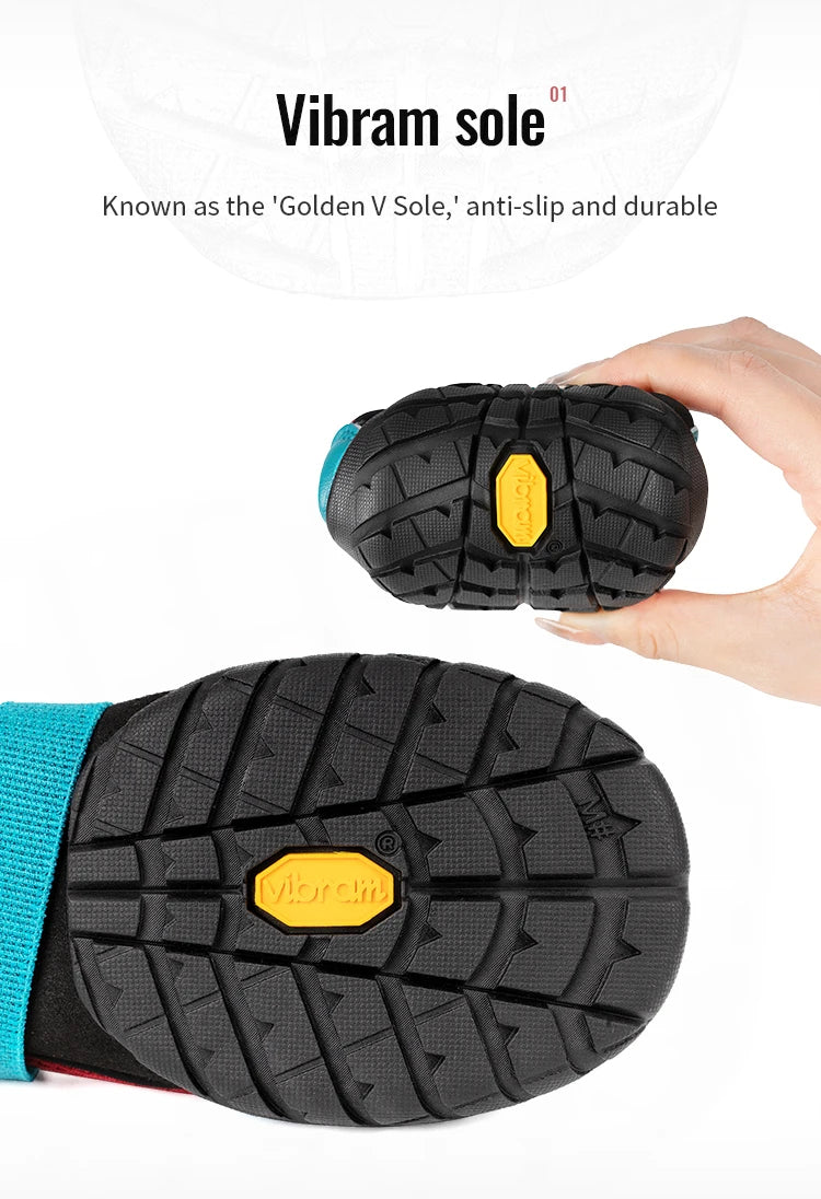 Dog Boots with Vibram Soles - Protective Paw Shoes (2 or 4 Pack)