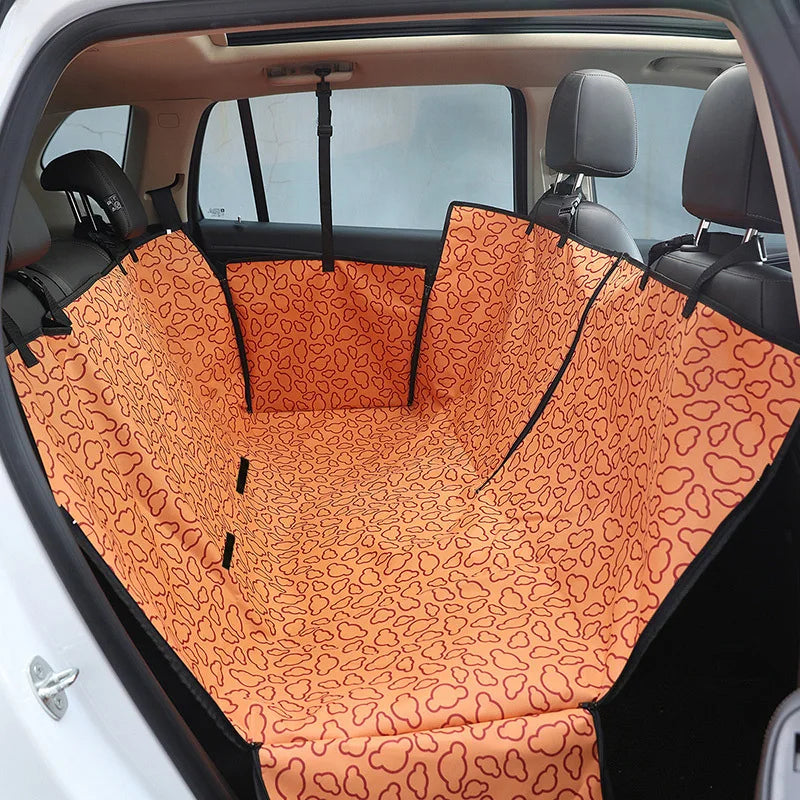 Waterproof Dog Car Seat Cover - Back Seat Hammock