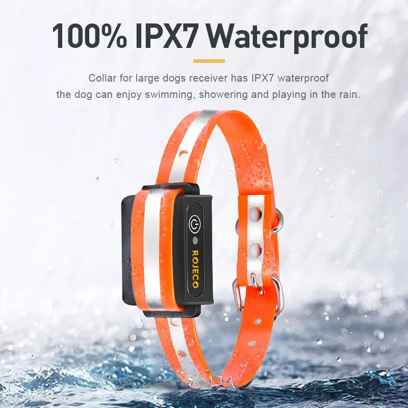 Remote Dog Training Collar - Beep, Vibration & Shock (1000m, IPX7)