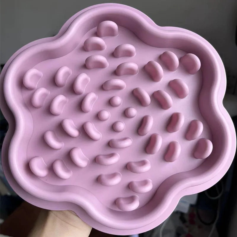 Silicone Lick Mat for Dogs & Cats - Slow Feeder Calming Pad
