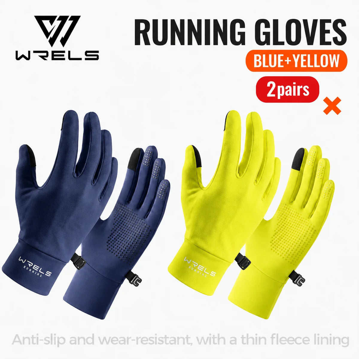 Thermal Hiking Gloves - Touchscreen Anti-Slip Liners