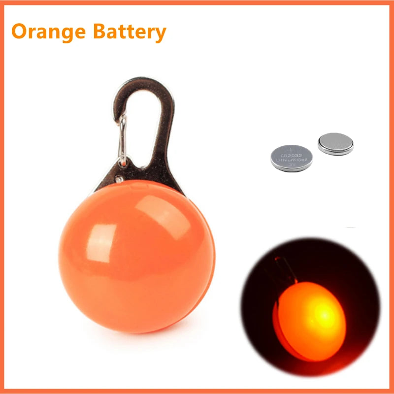 LED Light-Up Dog Collar - USB Rechargeable Safety Collar