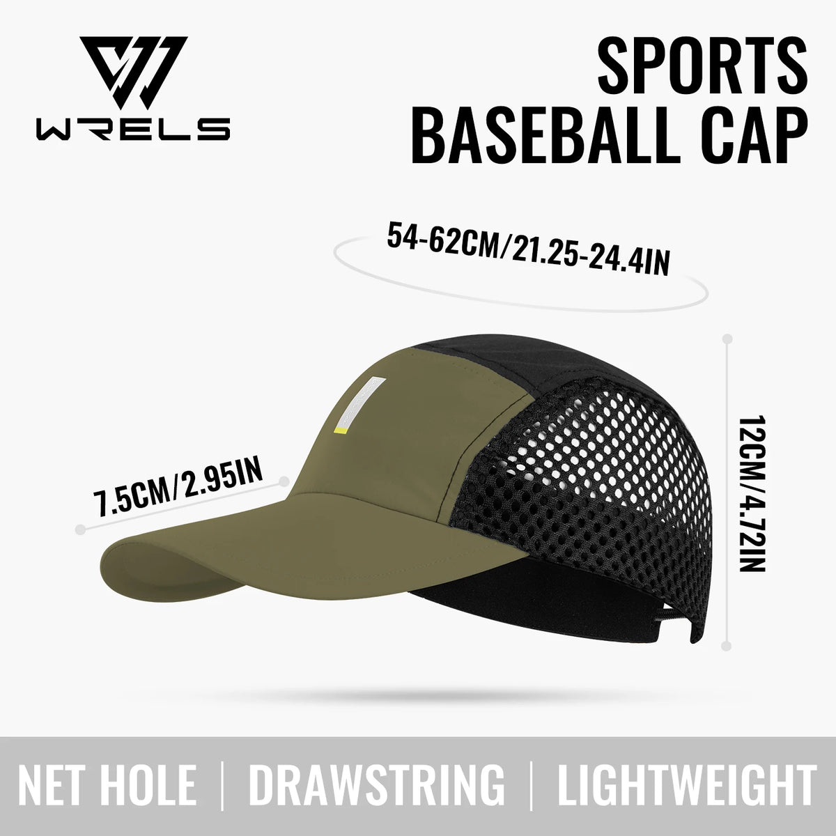 Mesh Sun Cap - Ultralight Quick-Dry Trail Hat
