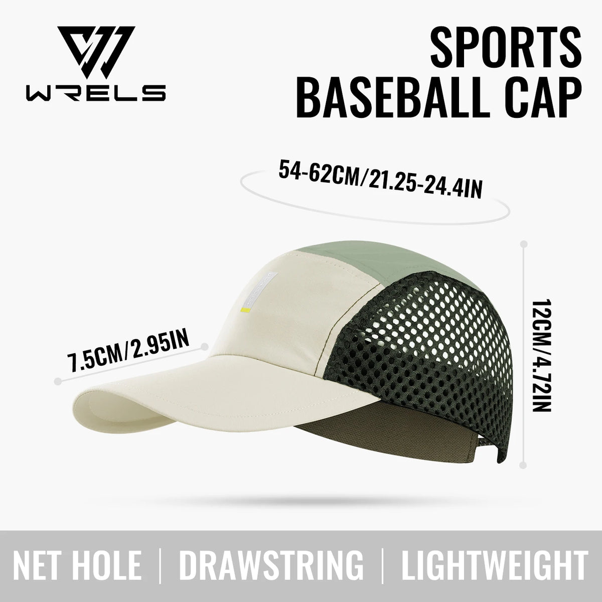 Mesh Sun Cap - Ultralight Quick-Dry Trail Hat